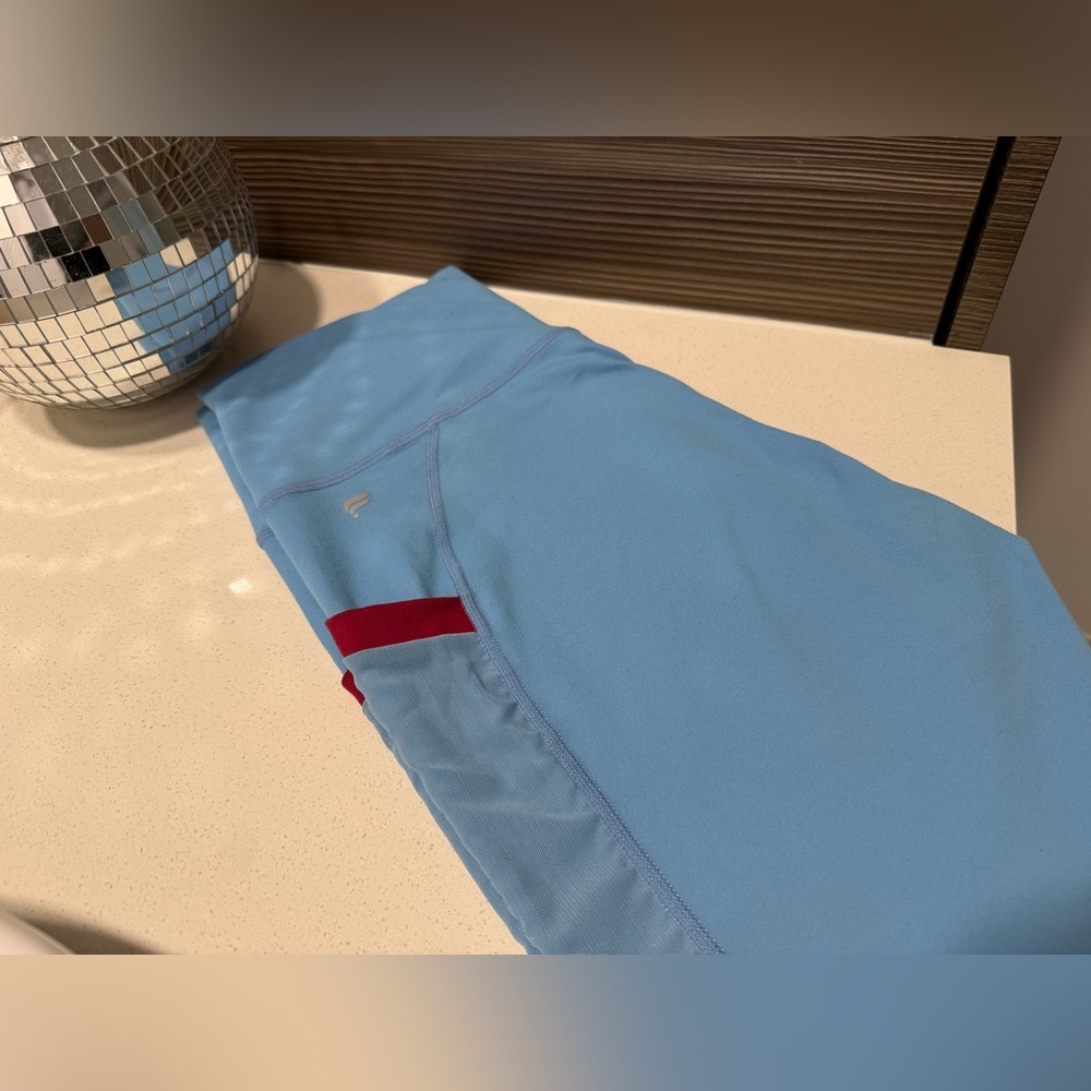 Fabletics Biker Shorts with Mesh Pockets